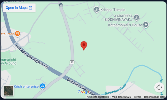 One Goa Location Map
